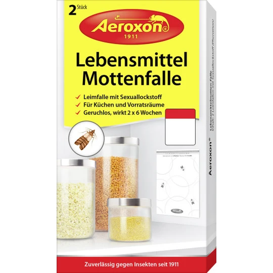 Aeroxon Lebensmittelmotten-Falle 2ST 2 Aeroxon Lebensmittelmotten-Falle 2ST