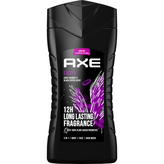 Axe Duschgel Excite Intense Attraction 250ML 3 Axe Duschgel Excite Intense Attraction 250ML
