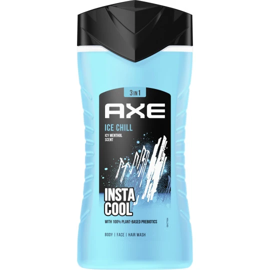 Axe Duschgel Ice Chill 3in1 250ML 3 Axe Duschgel Ice Chill 3in1 250ML