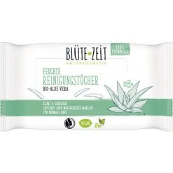 Blütezeit Feuchte Reinigungstücher Bio Aloe-Vera 25ST