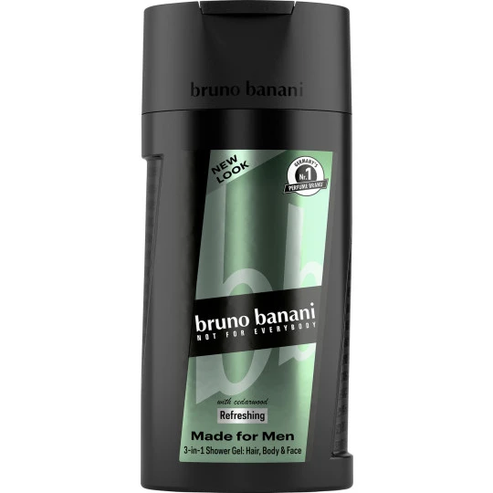 Bruno Banani Made For Men 3in1 Duschgel 250ML 3 Bruno Banani Made For Men 3in1 Duschgel 250ML