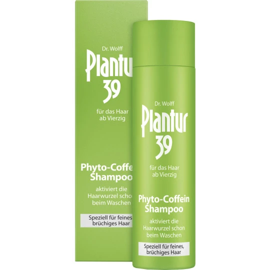 Dr. Wolff Plantur 39 Coffein-Shampoo 250 ML 3 Dr. Wolff Plantur 39 Coffein-Shampoo 250 ML