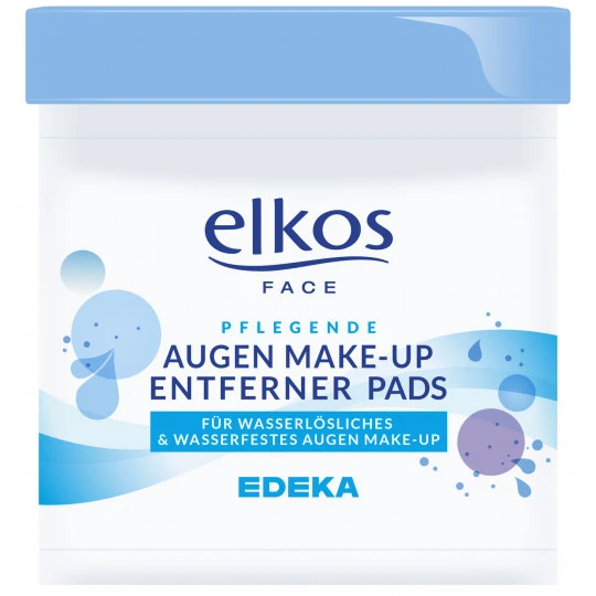 EDEKA Elkos Augen Make-up Entferner Pads 100ST 3 EDEKA Elkos Augen Make-up Entferner Pads 100ST