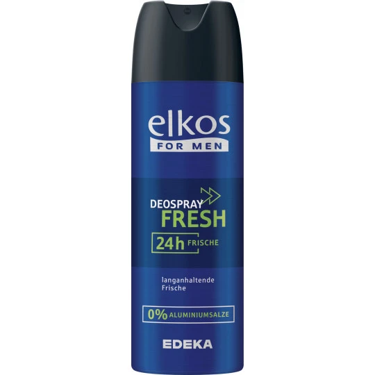 Elkos For Men Deospray Fresh 200ML 3 Elkos For Men Deospray Fresh 200ML