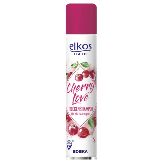 Elkos Hair Trockenshampoo Cherry Love 200ML 3 Elkos Hair Trockenshampoo Cherry Love 200ML