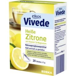 Elkos VIVEDE Heiße Zitrone Sticks 20ST 100G