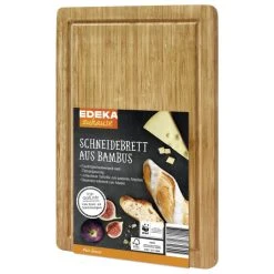EDEKA Zuhause Schneidebrett Aus Bambus 38,5cm X 25,5cm
