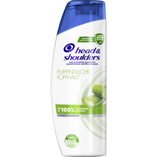 Head & Shoulders Anti-Schuppen Shampoo Empfindliche Kopfhaut 300ML 3 Head & Shoulders Anti-Schuppen Shampoo Empfindliche Kopfhaut 300ML