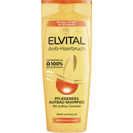 L'Oreal Elvital Anti-Haarbruch Pflegendes Aufbau-Shampoo 300ML 3 L'Oreal Elvital Anti-Haarbruch Pflegendes Aufbau-Shampoo 300ML