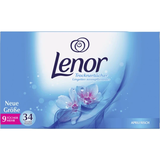 Lenor Trocknertücher Aprilfrisch 34ST 3 Lenor Trocknertücher Aprilfrisch 34ST