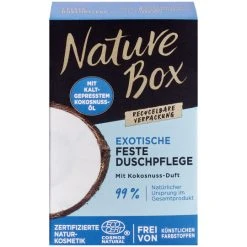 Nature Box Exotische Feste Duschpflege Mit Kokosnussduft 100G
