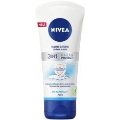 NIVEA Handcreme 3in1 Care+Protect Antibakteriell 75ml