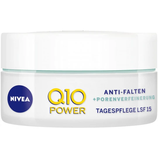 NIVEA Q10 Power Anti-Falten Porenverfeinernde Tagespflege LSF15 50ML 3 NIVEA Q10 Power Anti-Falten Porenverfeinernde Tagespflege LSF15 50ML