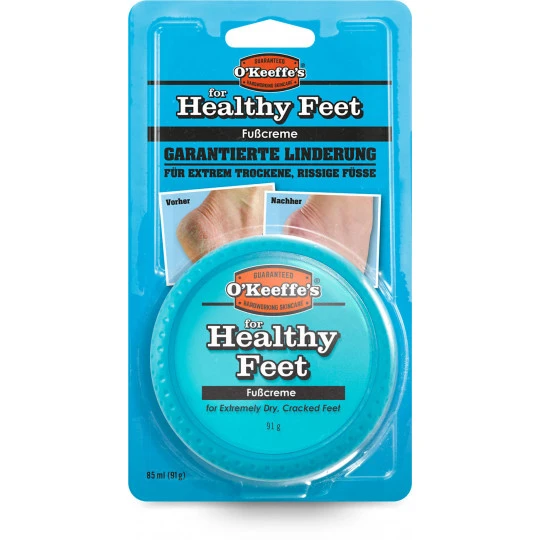 O´Keeffe´s Healthy Feet Fußcreme 85ML 3 O´Keeffe´s Healthy Feet Fußcreme 85ML