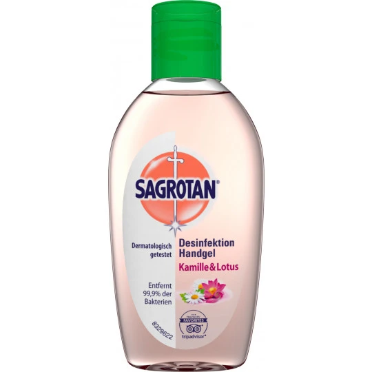 Sagrotan Desinfektion Handgel Kamille & Lotus 50ml 3 Sagrotan Desinfektion Handgel Kamille & Lotus 50ml