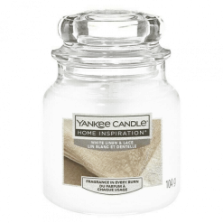 Yankee Candle Home Inspiration Duftkerze White Linen & Lace 340G