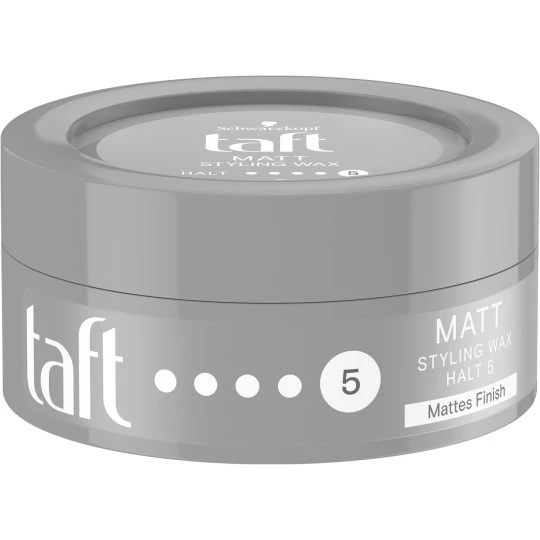 Schwarzkopf Taft Matt Styling Wax Halt 5 75ML 3 Schwarzkopf Taft Matt Styling Wax Halt 5 75ML