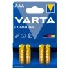 Varta Longlife Micro AAA Batterien 4ST -tissue paper shop varta longlife micro aaa lr03 4st