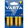 Varta Longlife Mignon AA Batterien 4ST -tissue paper shop varta longlife mignon aa lr06 4st